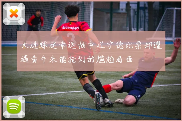 大连球迷幸运抽中辽宁德比票却遭遇黄牛未能抢到的尴尬局面